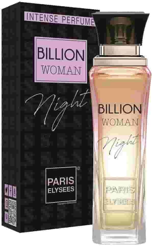 PARIS ELYSEES, Perfume Importado Eau De Toilette Feminino Billion Woman Night 100ml