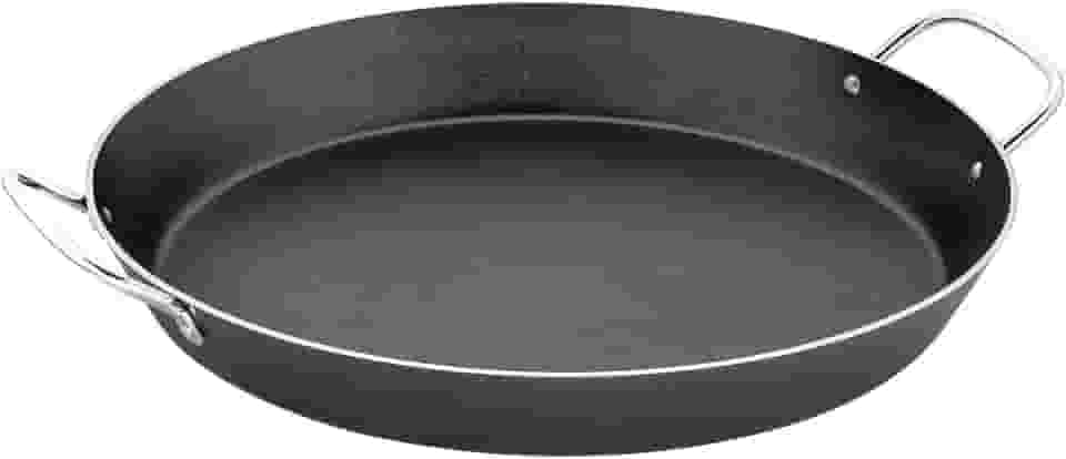 Paellera de Alumínio com Revestimento Interno de Antiaderente Diâmetro 38Cm, Tramontina 20125038, Grafite