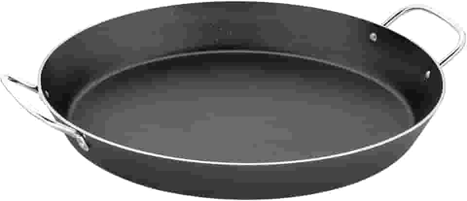 Paellera de Alumínio com Revestimento Interno de Antiaderente Diâmetro 38Cm, Tramontina 20125038, Grafite