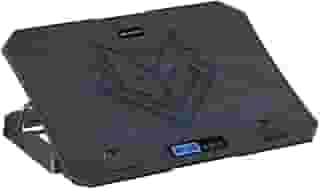 C3Tech Base para Notebook Gamer NBC-70BK ate 15,6' Preto Com 5 opções de inclinação 6 ventiladores Painel digital para controle iluminação em LED
