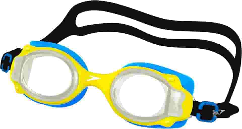 Óculos de Natação Infantil, Speedo, Lappy, SoftFrame Confortável com Proteção UV e Antifog, Vedação P