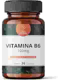 Vitamina B6 (Piridoxina) 100mg 30 Cápsulas
