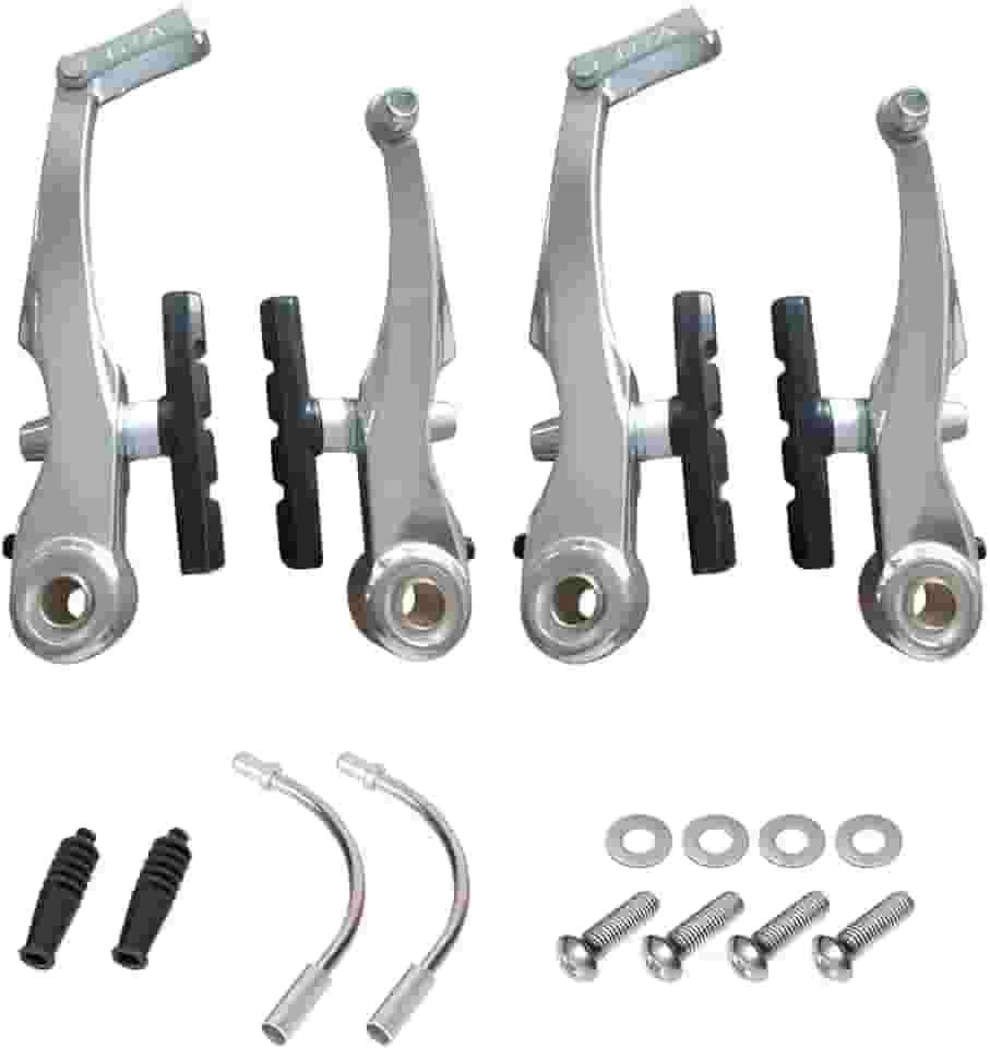 Par Freio V Brake Gta Alumínio C/Sapata Orbital Bike Mtb