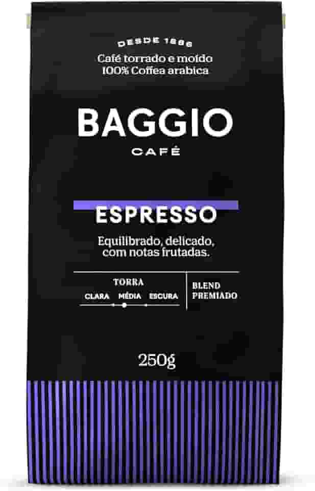 Baggio Café Café Torrado e Moído Espresso 250g