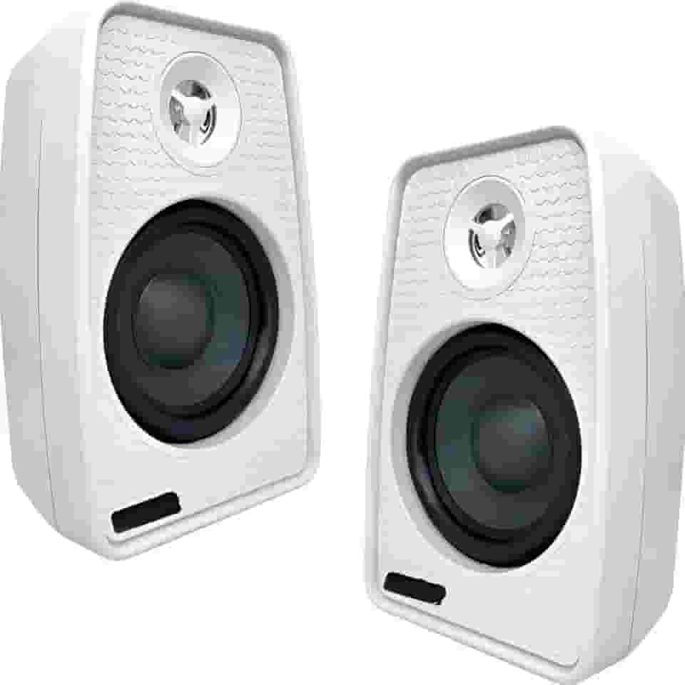 Caixa de Som Ambiente 140W RMS LeSon Resistente à Água Branca