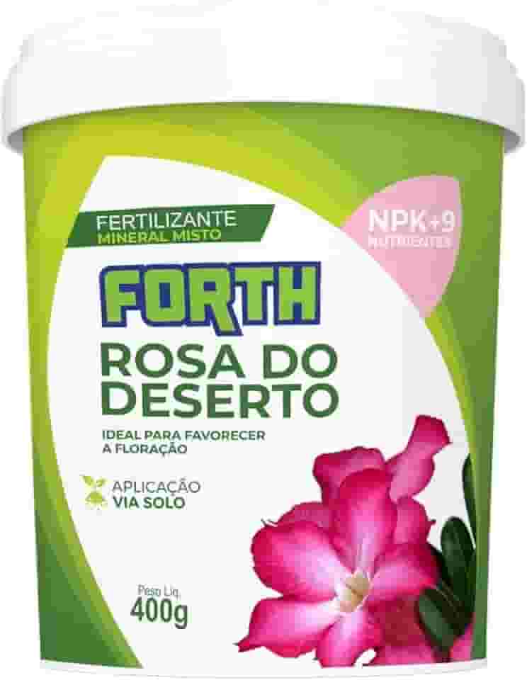 Adubo Fertilizante Forth Rosa Do Deserto 400g Floração Flor