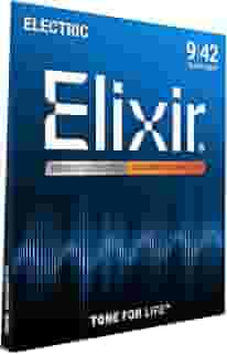 Encordoamento Para Guitarra .009 NANOWEB Super Light ELIXIR