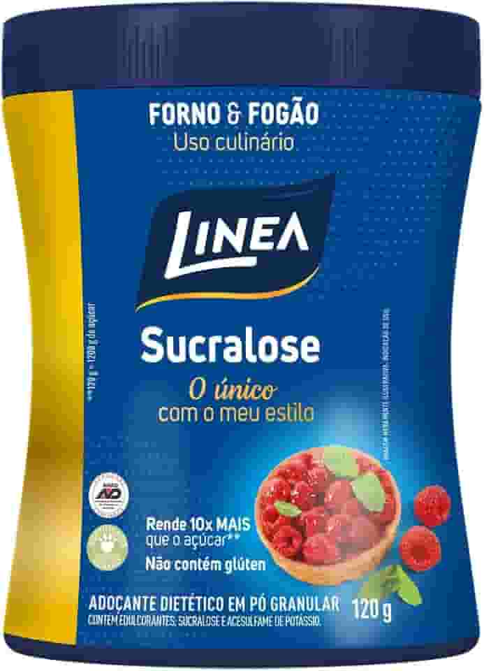 Linea Adoçante Culinário em Pó Sucralose Forno e Fogão 120g