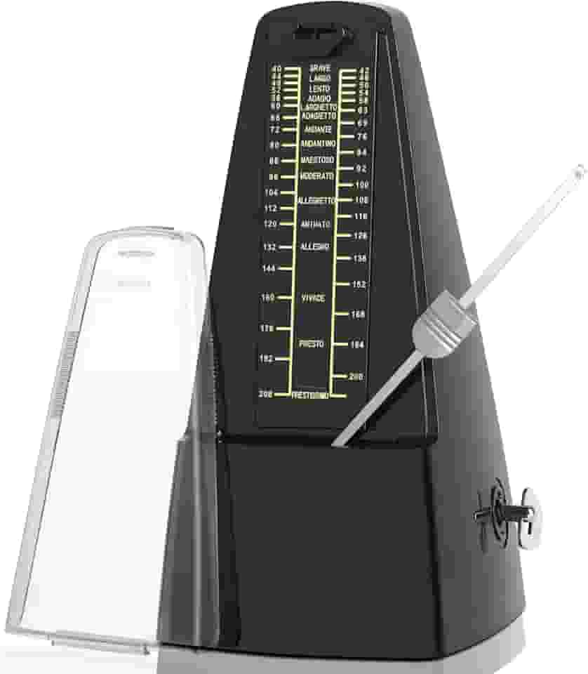Metrônomo Mecânico, Metrônomo Mecânico Analógico, Padrão Universal Metronome para Piano, Guitarra, Bateria, Violino, Bateria