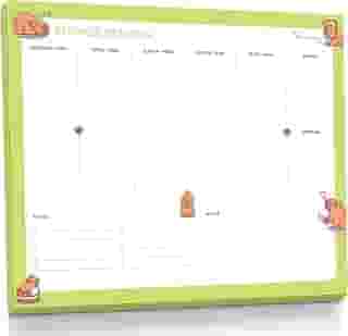 Planner Agenda Semanal Capivara - 50 folhas - tamanho A4
