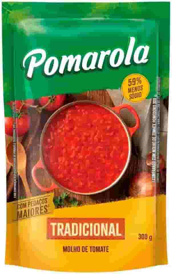 MOLHO DE TOMATE POMAROLA TRADICIONAL SACHÊ 300G