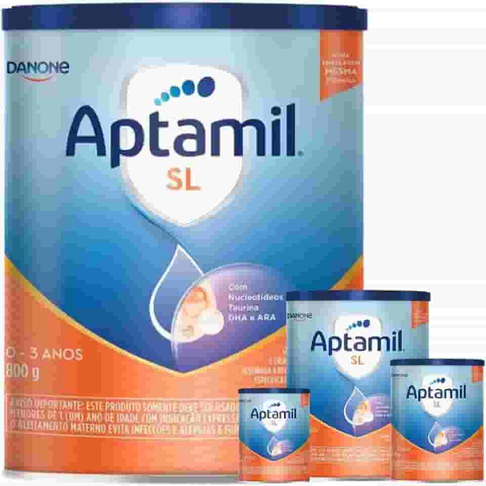 4 latas -Fórmula Infantil Em Pó Sem Lactose Danone -800g