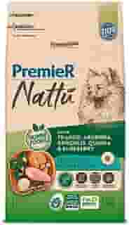PremieR Pet Nattu Ração Seca para Cães Adultos Porte Pequeno Sabor Frango e Abóbora 1kg