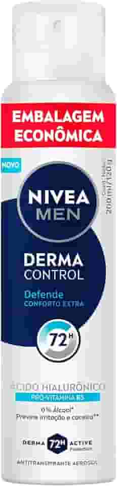NIVEA MEN Desodorante Aerossol Derma Control Defende 200ml
