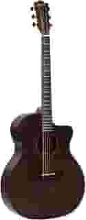 VIOLÃO GRAND AUDITORIUM CUTAWAY EQ AÇO T/SAPELE B/S SAPELE DALLAS GRAN RESERVA DKMOP TAGIMA