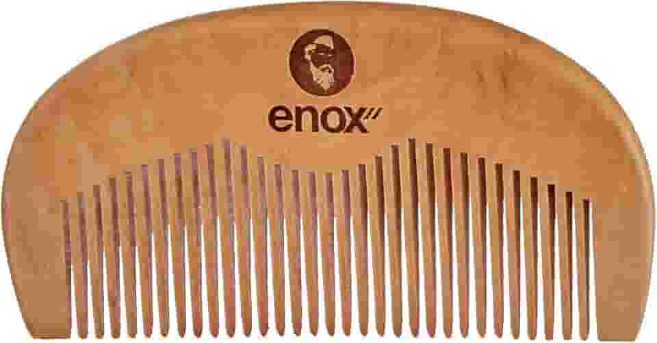 Pente De Madeira Para Barba Enox, Enox