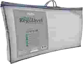 Travesseiro Duoflex Altura Regulável NATURAL LÁTEX PREMIUM, com 04 opções de altura, 50 x 70 cm