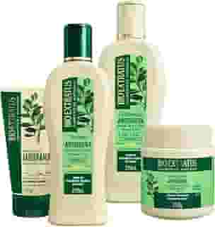 Kit Jaborandi Antiqueda Shampoo Condicionador Máscara 250 Finalizador