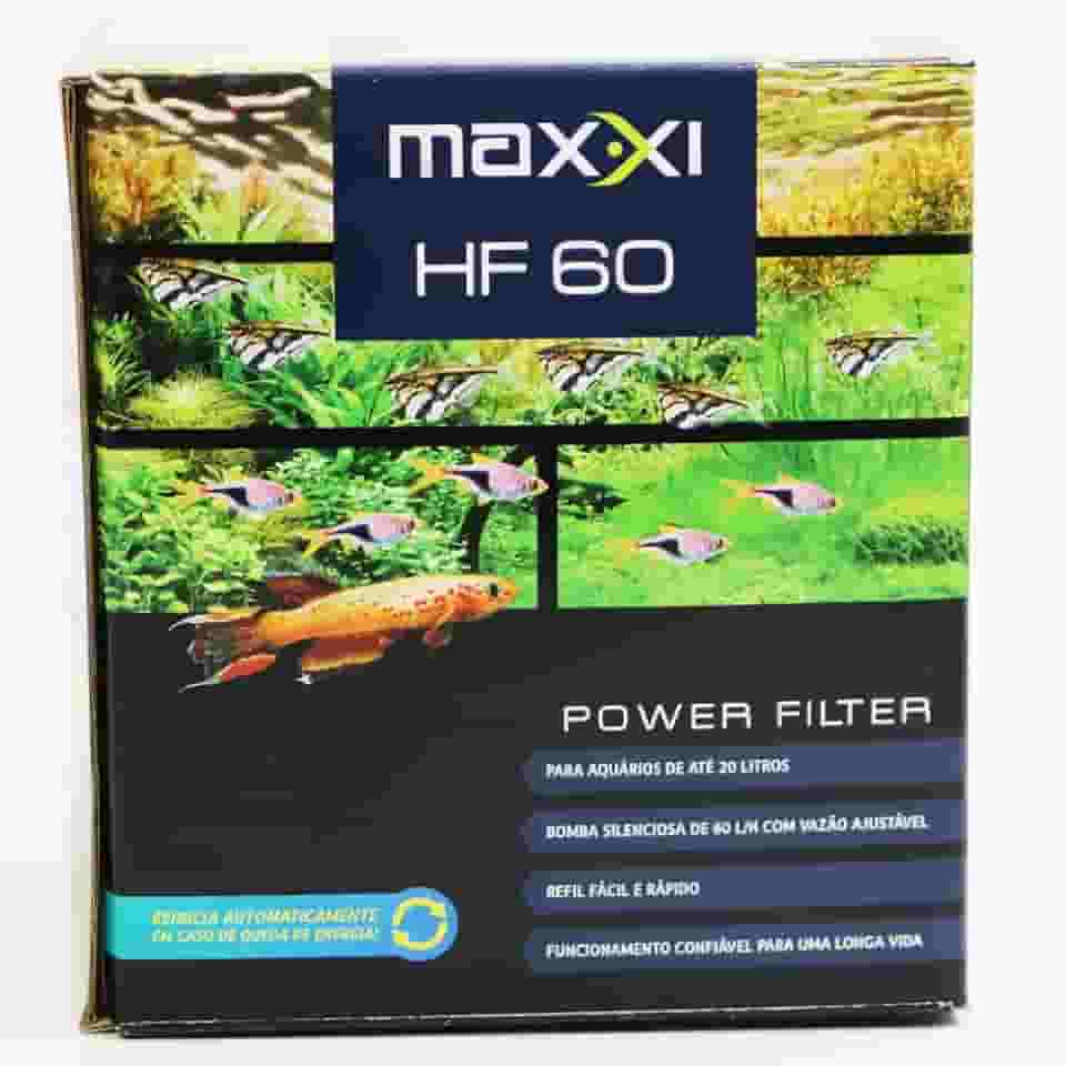 Filtro Externo 60L E H 110V Maxxi Power Tudo Pet Para Peixes