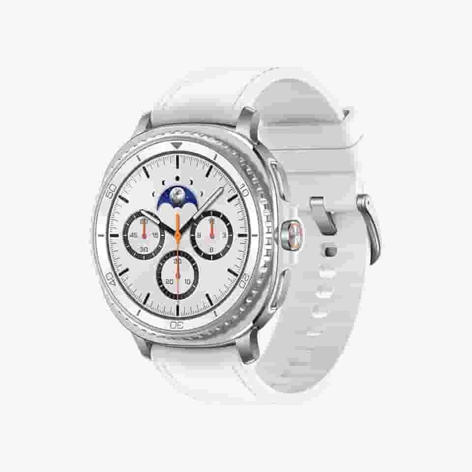 Samsung Galaxy Watch8 Classic Smartwatch 46mm LTE, Galaxy AI - Branco