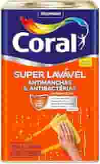 SUPER LAVÁVEL ANTIMANCHAS EGGSHELL BRANCO 18L - CORAL