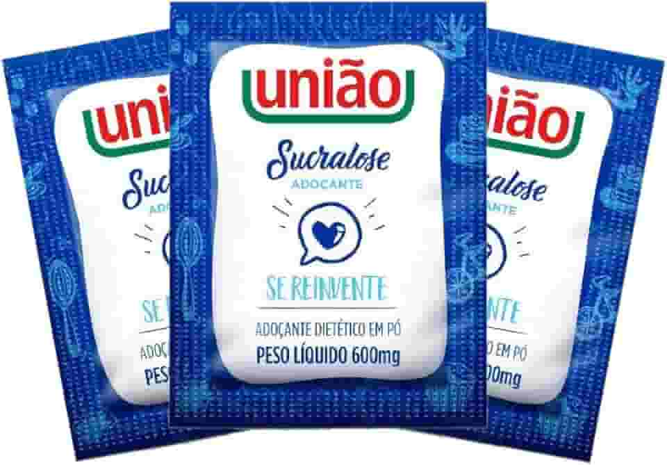 Adoçante União Sucralose Sache 100 Saches De 600mg Adoçante Uniao Diet Kits na Web