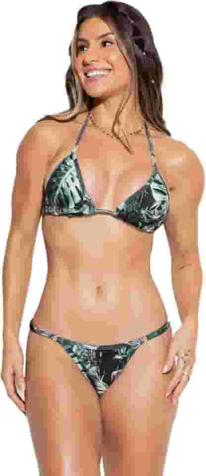 Biquíni Regulagem Fio Duplo Marquinha Fita Cortininha Mvs Modas