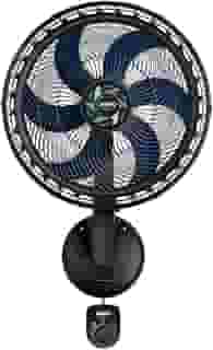 Ventilador de Parede Arno Xtreme Force Breeze 50cm VB51, 126W, 6 Pás, 3 Velocidades, Modo Sono Tranquilo, Oscilação 80º, 220V