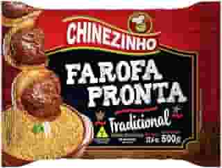 Chinezinho, Farofa Pronta Temperada, 400 Gramas
