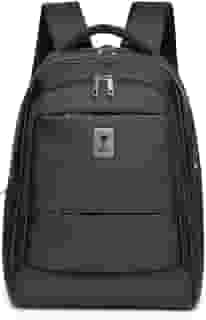 Mochila Cavalera Executiva Masculina Reforçada Moderna Preta Notebook USB