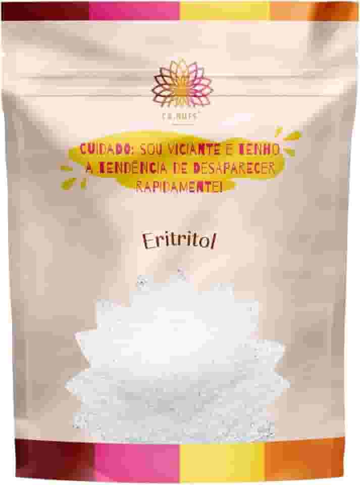 1 Kg Eritritol Puro Premium Adoçante Natural Ca.Nuts | Marca (1 Kg)