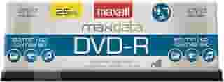 Maxell Disco gravável DVD-R, 4,7 Gb, 16x, eixo, ouro, pacote com 25