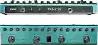 Pedal de Guitarra Multi-Efeitos Tank G, Effects pedaleira guitarra Reverb Delay MOD AMP Bateria lítio cuvave/mvave Recarregável, 36 Presets, 9 amp, 8 IR Cab Slots, 3 Simulação, Delay, Reverb Efeitos