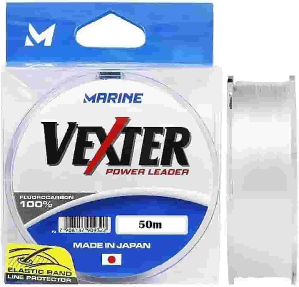 Marine Sports, Linha Para Pesca Fluorcarbono Leader Vexter Marine Sports 0.43mm 50m 25,6Lbs