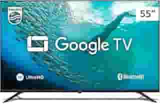 PHILIPS, Smart TV, 55'' 4K UHD, 55PUG7019/78, Google TV, Comando de Voz, HDR