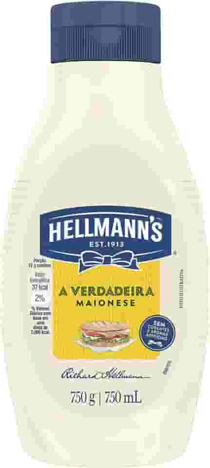 Hellmann´s Maionese Squeeze 750G - Tamanho Grande