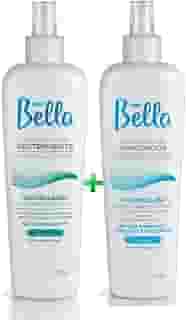 Depil Bella Kit Pré e Pós-Depilação, Loção Adstringente com Hortelã e Óleo Hidratante Removedor, 500ml, Uso Profissional
