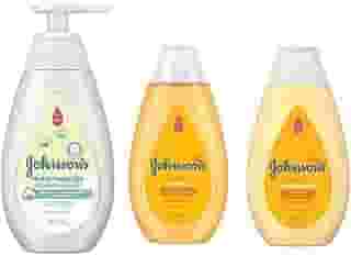 Kit Johnsons Recem Nascido (sabonete Liquido, Shampoo, Condicionador c/ 200ml)
