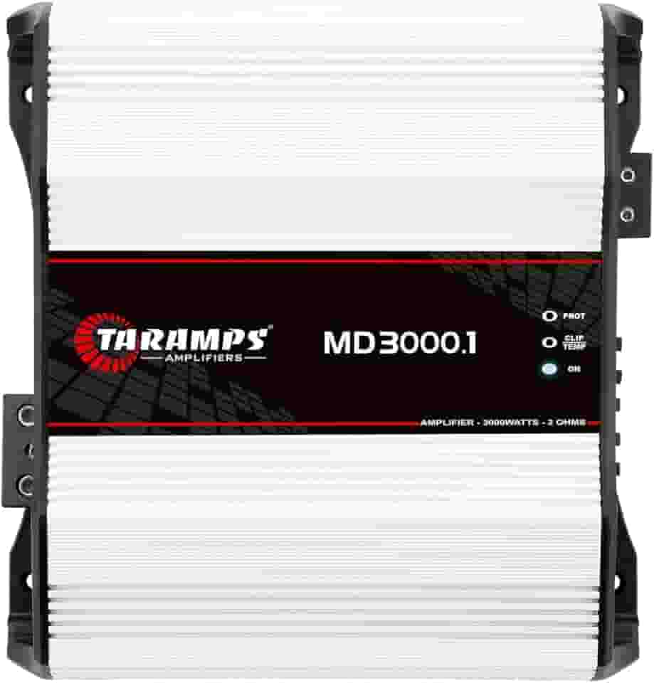 Módulo Taramps MD 3000.1 2 ohms 3000 W RMS Amplificador Som Automotivo