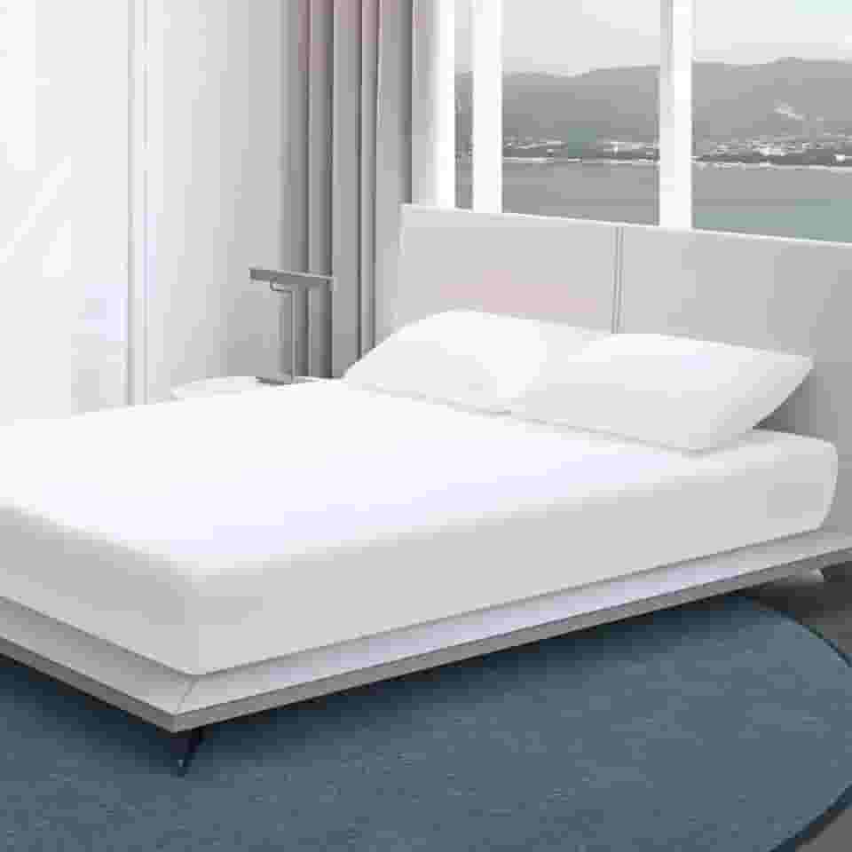 Capa Protetora Colchão Box Cama Casal Padrão Impermeável com Elástico Anti Mofo