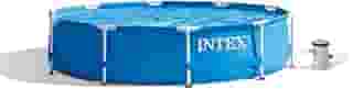 Piscina De Armação Metal Galvanizado 4.485l (bomba Filtro 220/240v) Intex