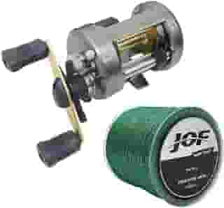 Carretilha Perfil Alto Shimano Corvalus 300 Direita + Linha