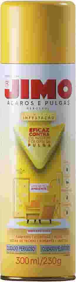 JIMO Combate Acaros Pulgas Carrapatos Interrompe Crescimento Sem Fragrancia Aerossol 300ml