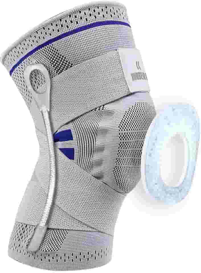 Joelheira de Compressão Profissional Strap para Academia Musculação Corrida Jiu Jitsu Esportes GG