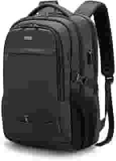 Mochila Executiva Para Notebook Impermeável de até 15.6 Polegadas, Multifuncionais Resistente para Viagens de Negócios Grande Escola Trabalho Viagens Mochila Casual
