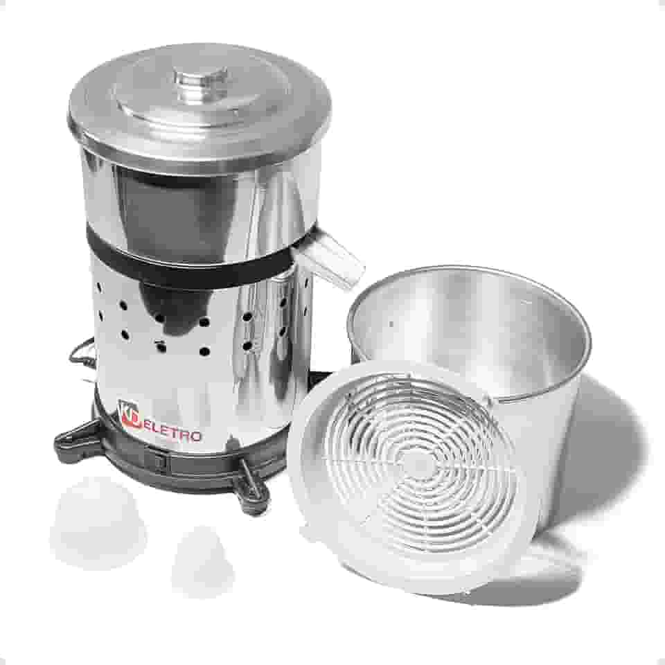 Espremedor Industrial - Espremedor de Laranja BIVOLT - Inox