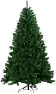 Árvore De Natal 1,80cm Pinheiro Luxo 800 Galhos Cheia Resistente Pinheiro De Natal Tradicional Verde Premium