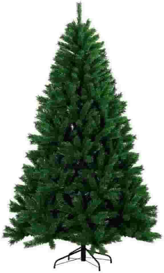 Árvore De Natal 1,80cm Pinheiro Luxo 800 Galhos Cheia Resistente Pinheiro De Natal Tradicional Verde Premium