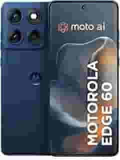 Smartphone Motorola Edge 60 5G - 512GB 24GB (12GB RAM+12GB Ram Boost) Tela Quad-Curve moto AI 50MP Sony Camera ultrarresistencia militar IP68 + IP69 - Azul Marinho
