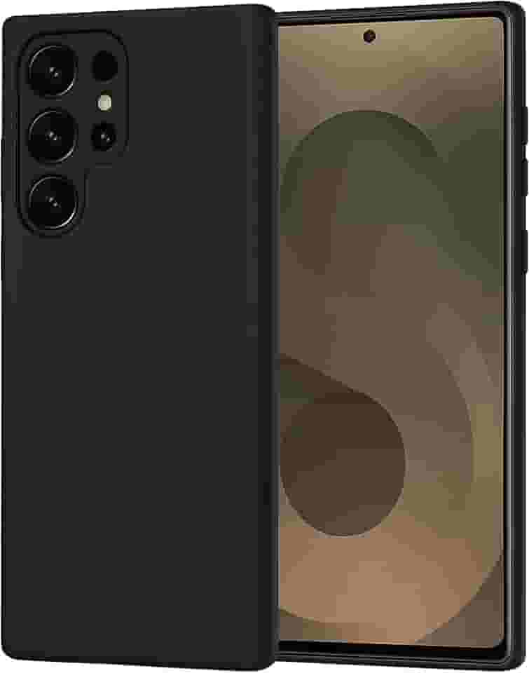 Capa Premium para Samsung [Galaxy S25 ULTRA] Capinha Slim Preta [Protege Camera] Anti Impacto, Resistente Anti Riscos, Leve com TPU Reforçada e Design Elegante